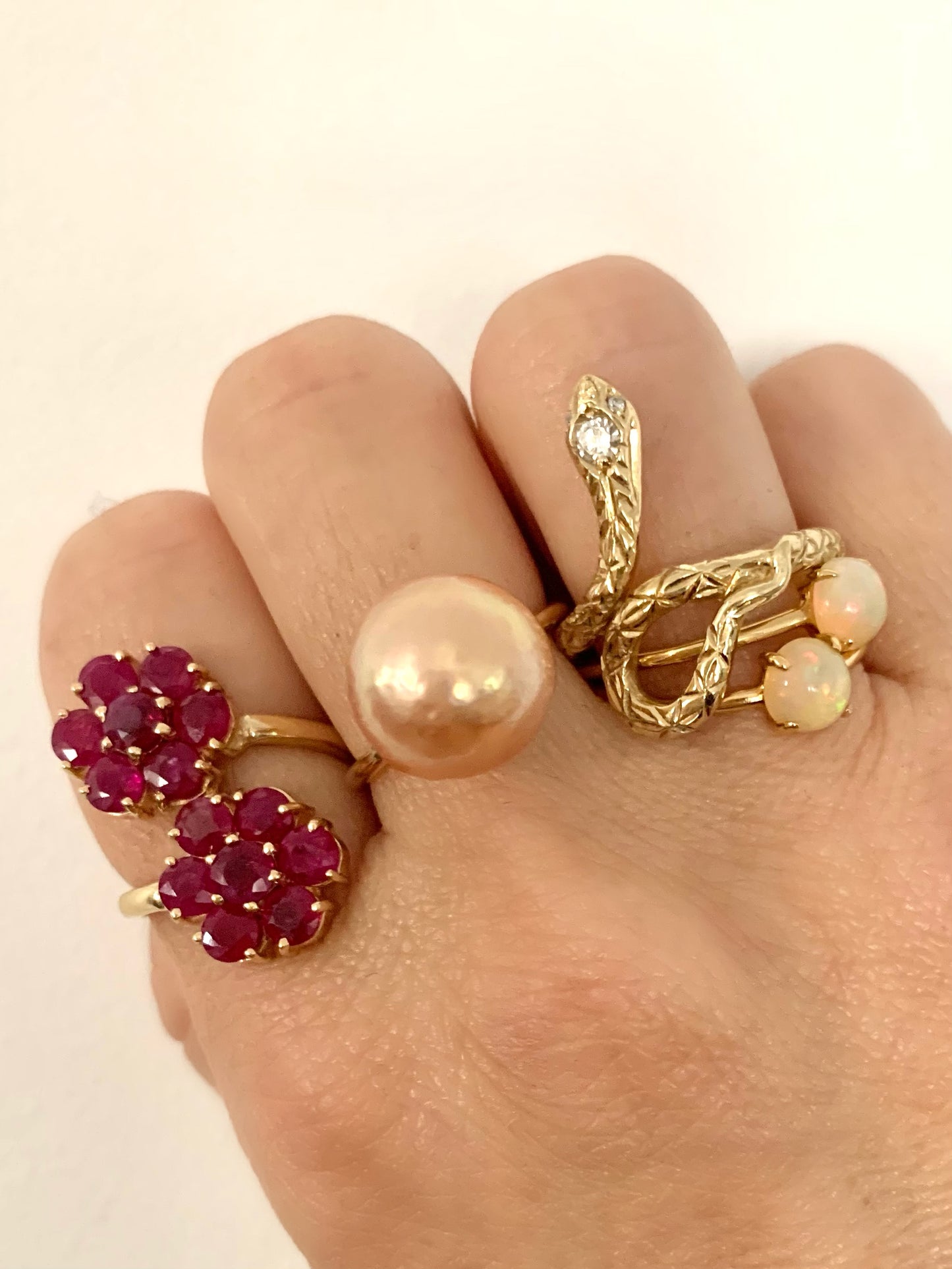 The Classic- Petite Opal Ring