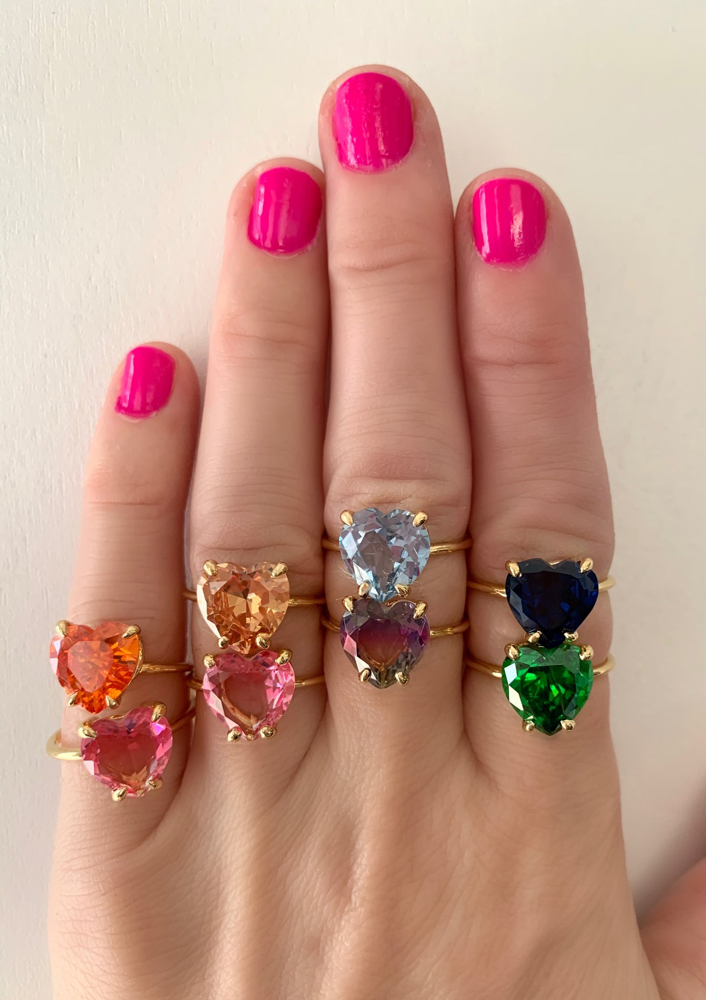 Heart of Stone- Sapphire Ring