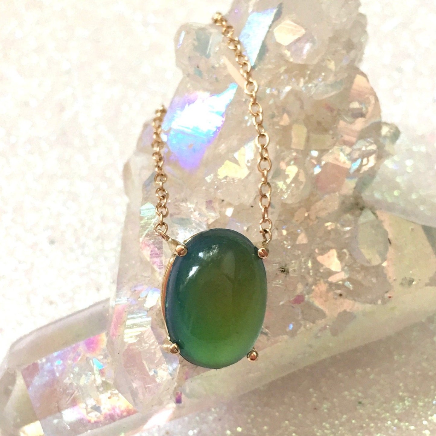 The Aura Mood Stone- Classic Necklace