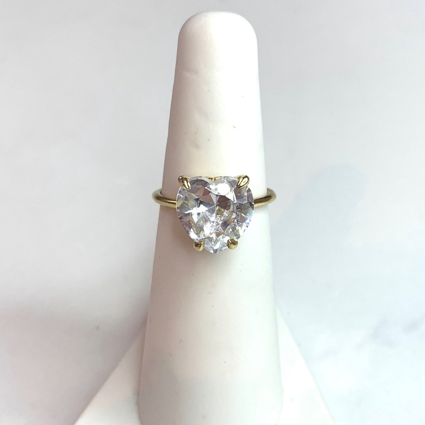 Heart of Stone- Diamond Ring