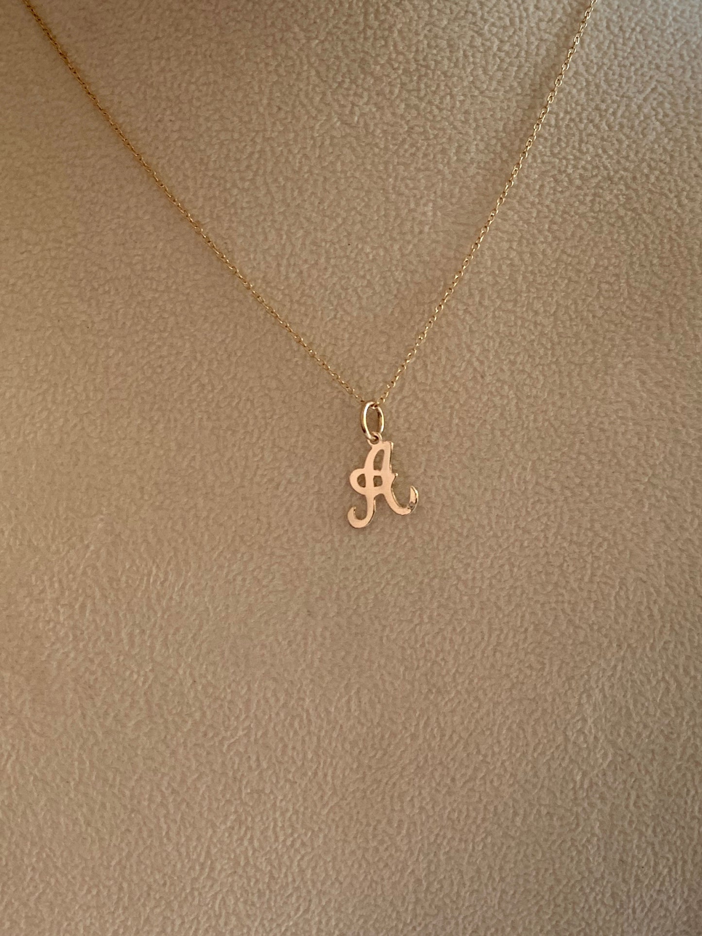The Initials - Script Initial Charm