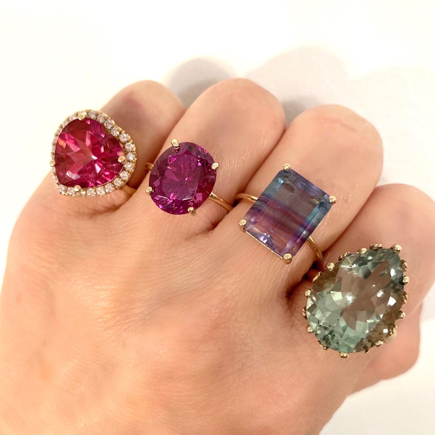 The Cocktails- Fluorite Ring