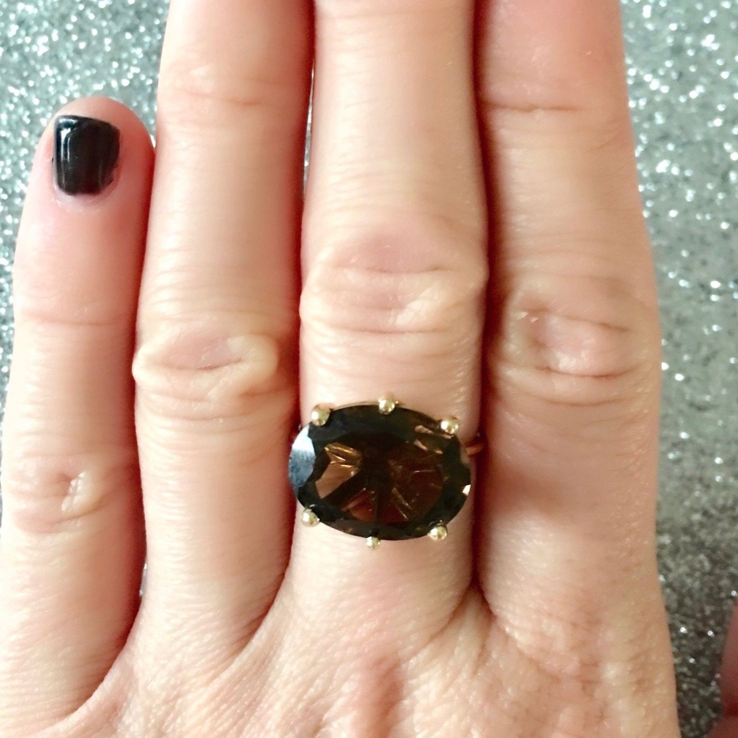 The Cocktails- Smoky Topaz Ring