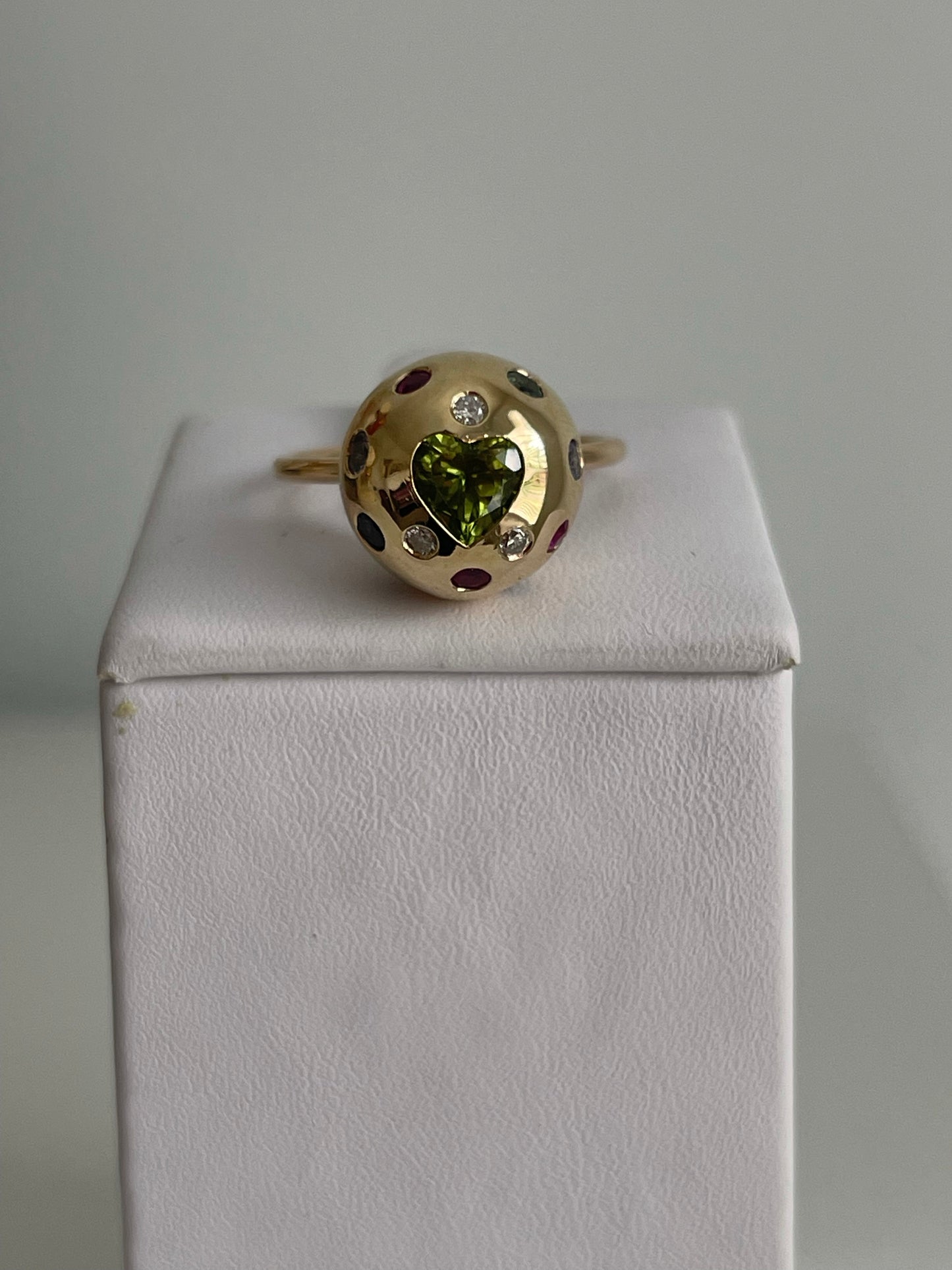The Green Disco Ball Ring