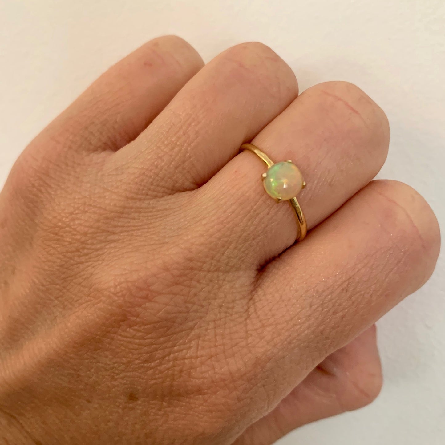 The Classic- Petite Opal Ring