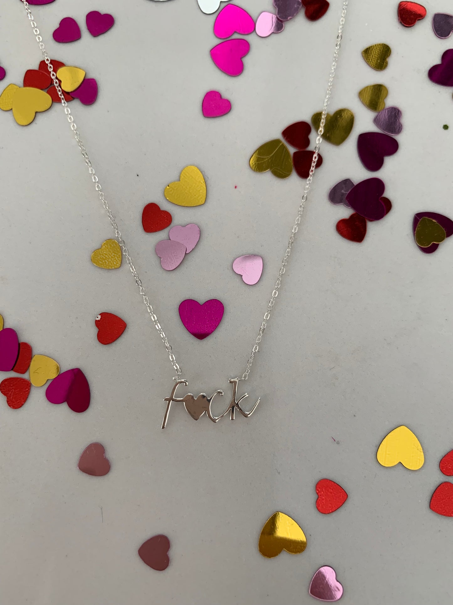 FUCK- Necklace Nameplate